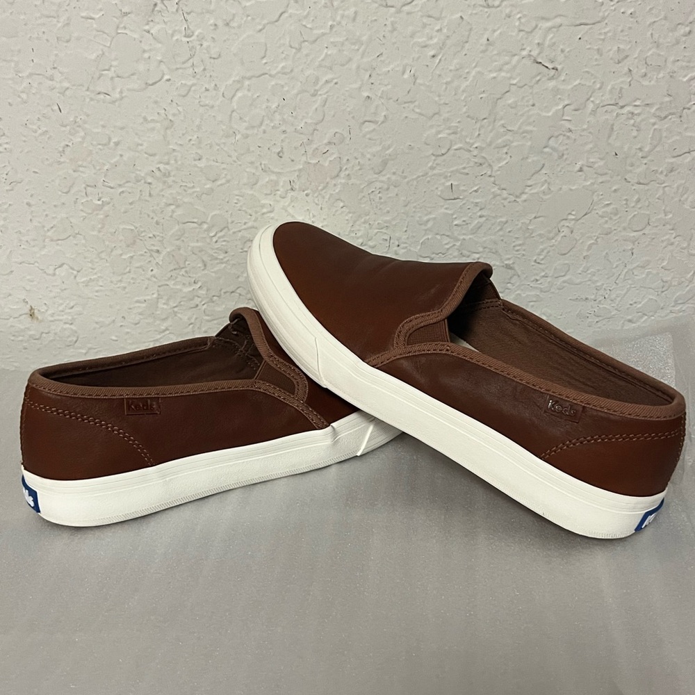 Keds Women Decker Slip-On Loafers Brown sz 7